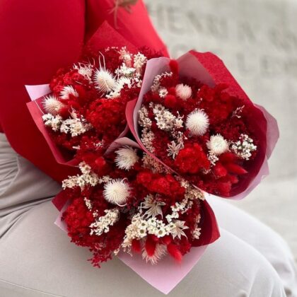 Bouquet de fleurs séchées