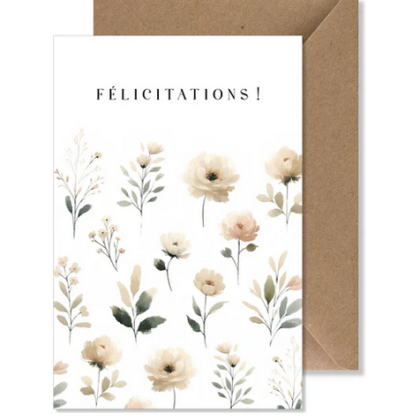 Seven Paper card - Congratulations