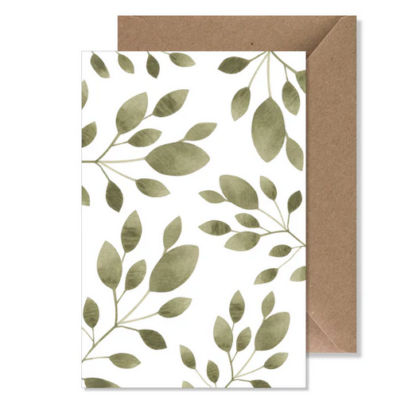 Seven Paper card - foliage