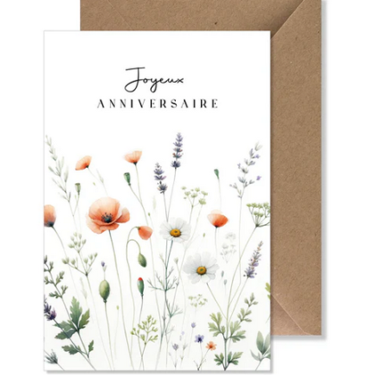 Seven Paper card - Happy Birthday