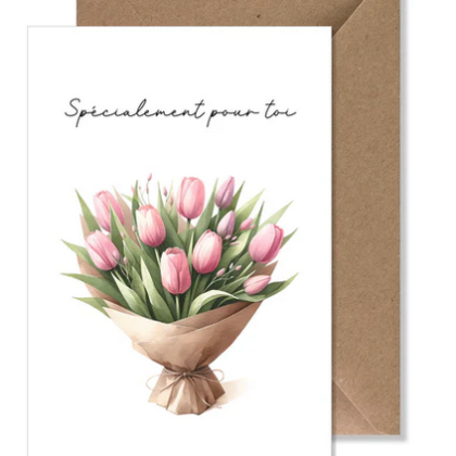 Seven Paper card - Especially for you