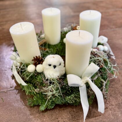 Couronne Douceur Hivernale