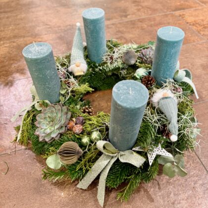 Couronne Forêt enneigée