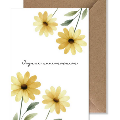 Carte Seven Paper - Joyeux anniversaire