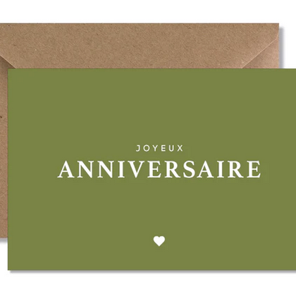 Carte Seven Paper - Joyeux anniversaire