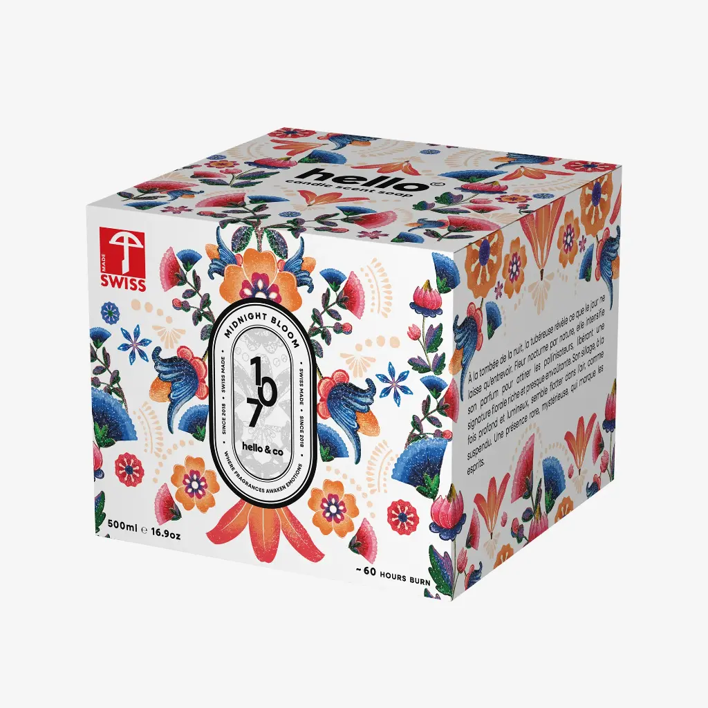 Bougie N°107 - Midnight Bloom – Image 2