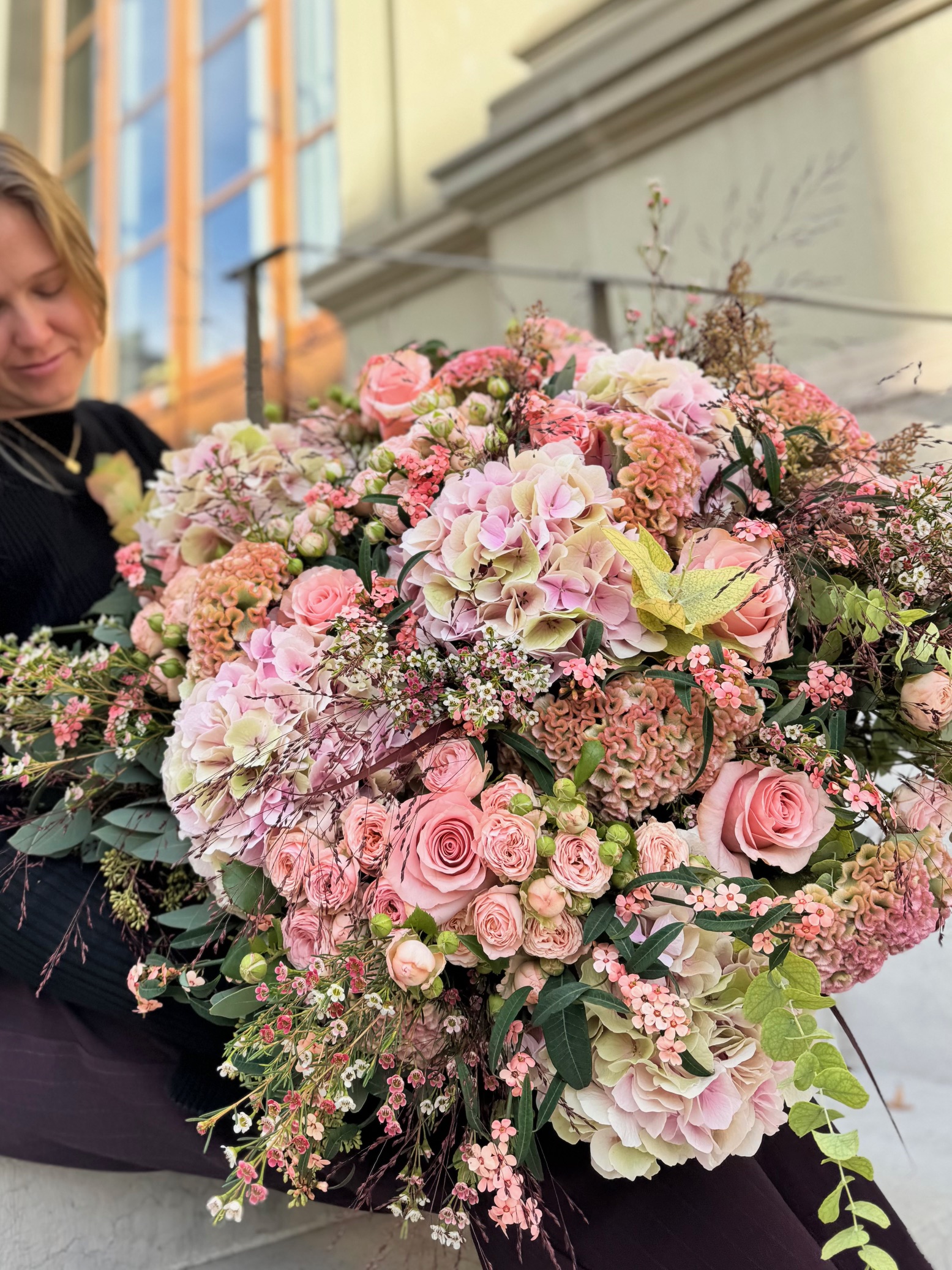 Bouquet Automne Rose – Image 2